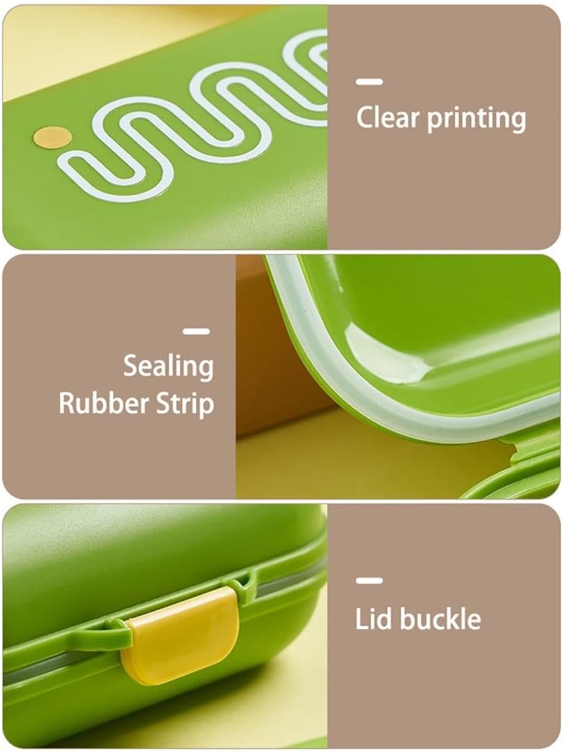 Travel Soap Case with Leakproof Lid and Durable Design