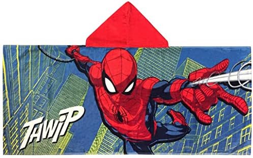 Jay Franco Kids Hooded Towel Spiderman