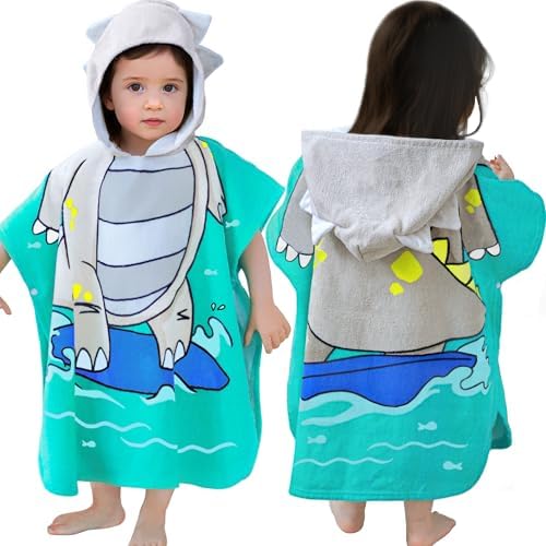 VOOVA MOVAS Toddler Poncho Towel with Hood