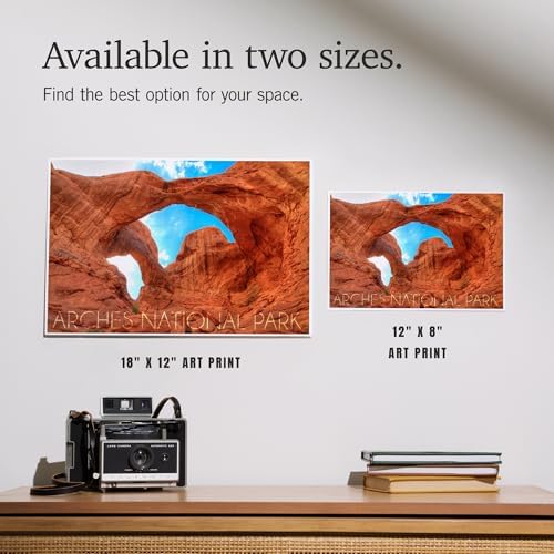 Lantern Press 8x12 Art Print Arches National Park Utah