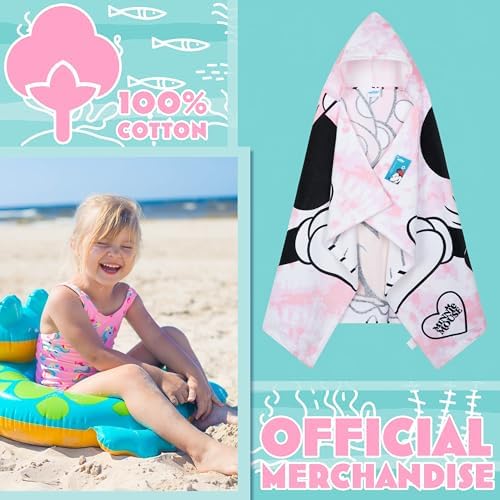 Get Trend Disney Minnie Mouse Kids Bath Towel
