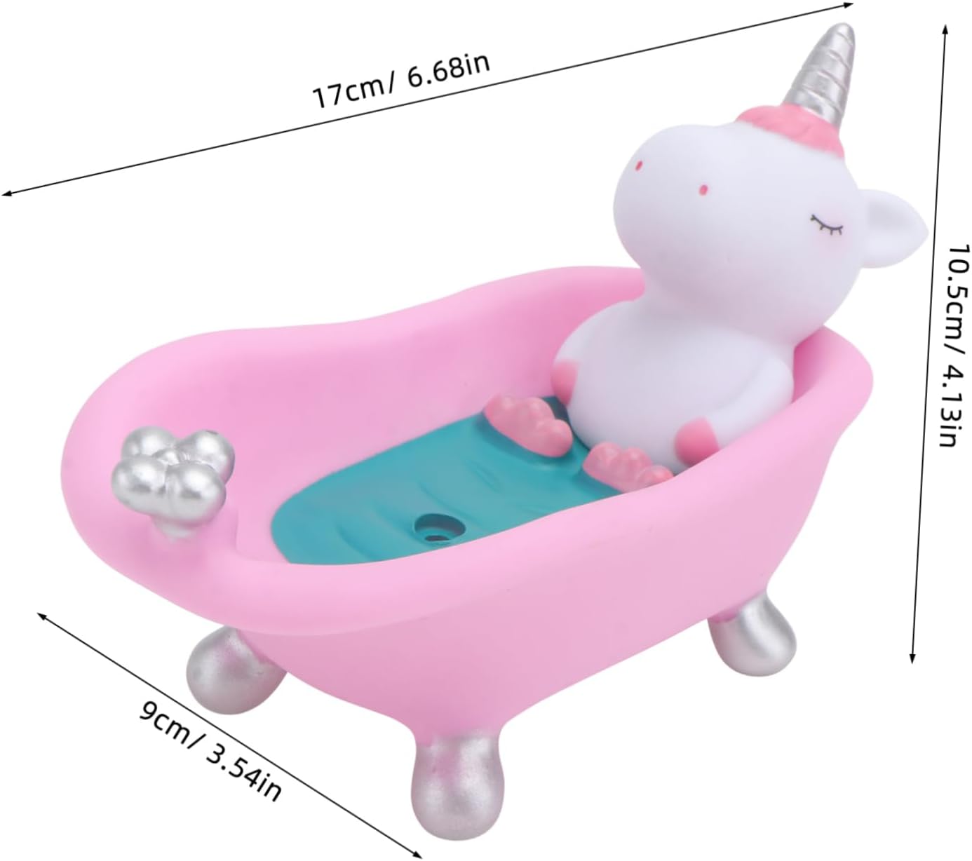 Adorable Unicorn Cartoon Soap Holder for Bathroom