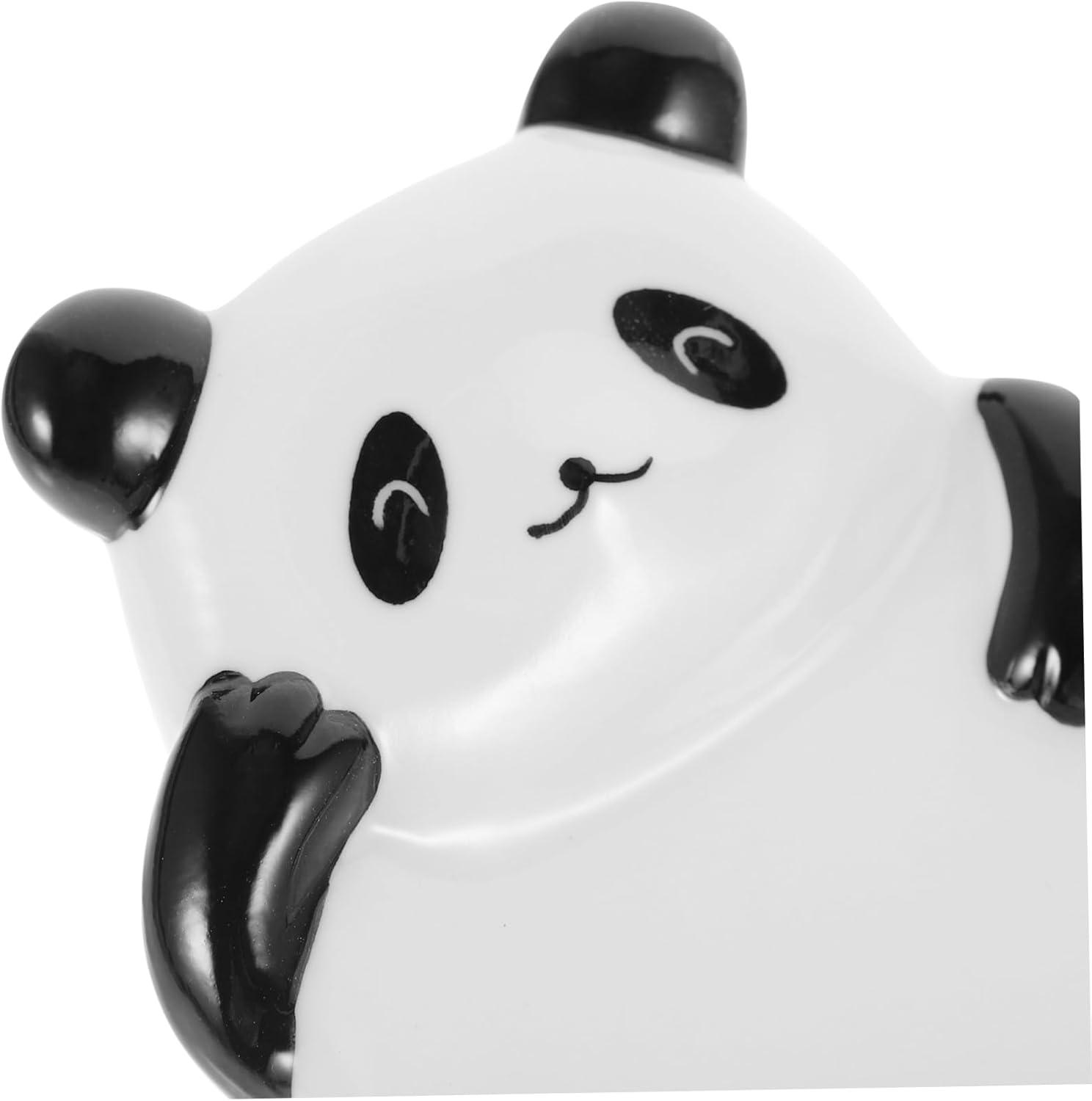 Ceramic Panda Soap Dish Drying Holder