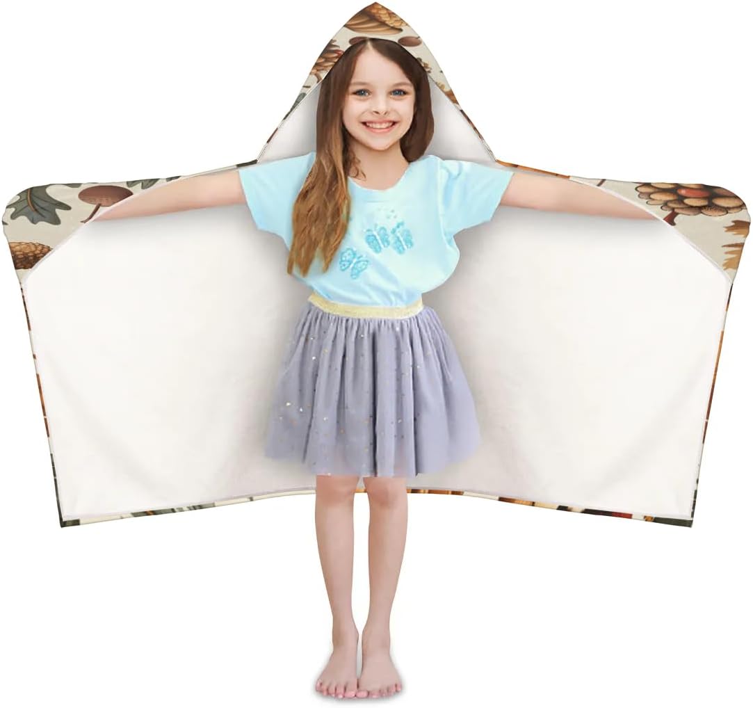 Pine Cone Border Kids Bath Towel 24x50 Inch