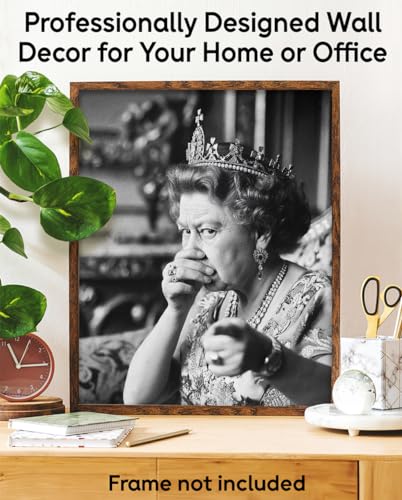 Did You Cut One Queen Elizabeth Poster 11x14 Unframed