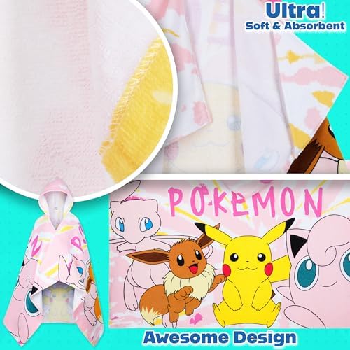 Pokemon Hooded Towel for Kids