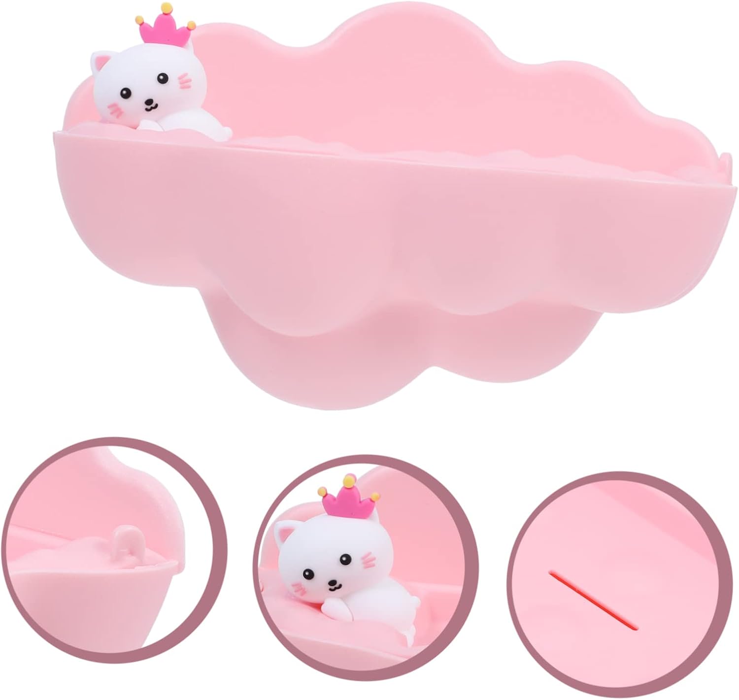 Wall-Mounted Cartoon Soap Dish for Bathroom and Kitchen