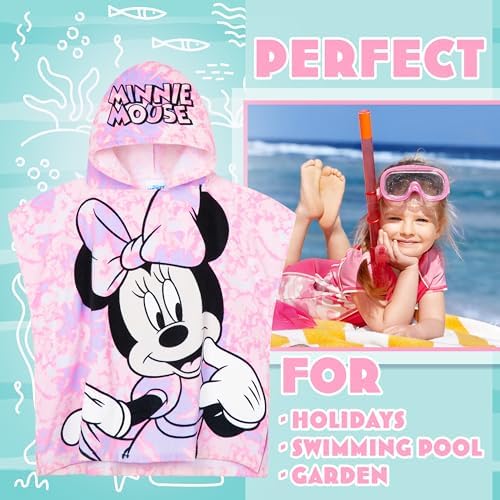 Get Trend Disney Minnie Mouse Hooded Bath Towel for Kids