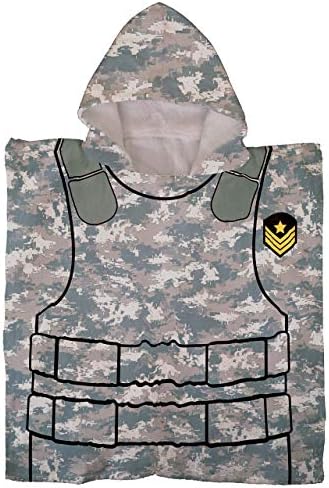 Jay Franco Trend Collector Soldier Poncho Towel - 22x22 Inches