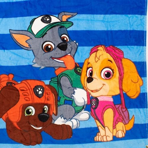 Paw Patrol Boys Hooded Towel Poncho One Size