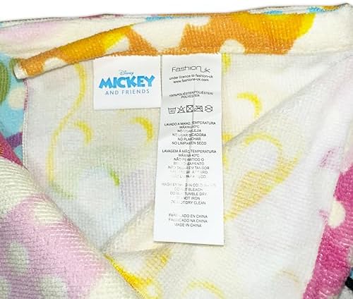 Disney Mickey Mouse Striped Kids Bath Towel