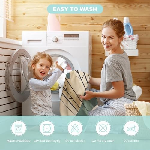 Kids Hooded Bath Towel with Circular Pattern