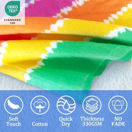 VOOVA MOVAS Toddler Beach Towel with Hood