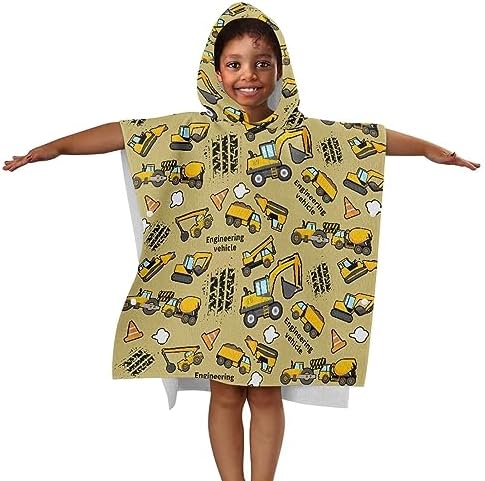 Mintulipy Cartoon Car Kids Bath Towel