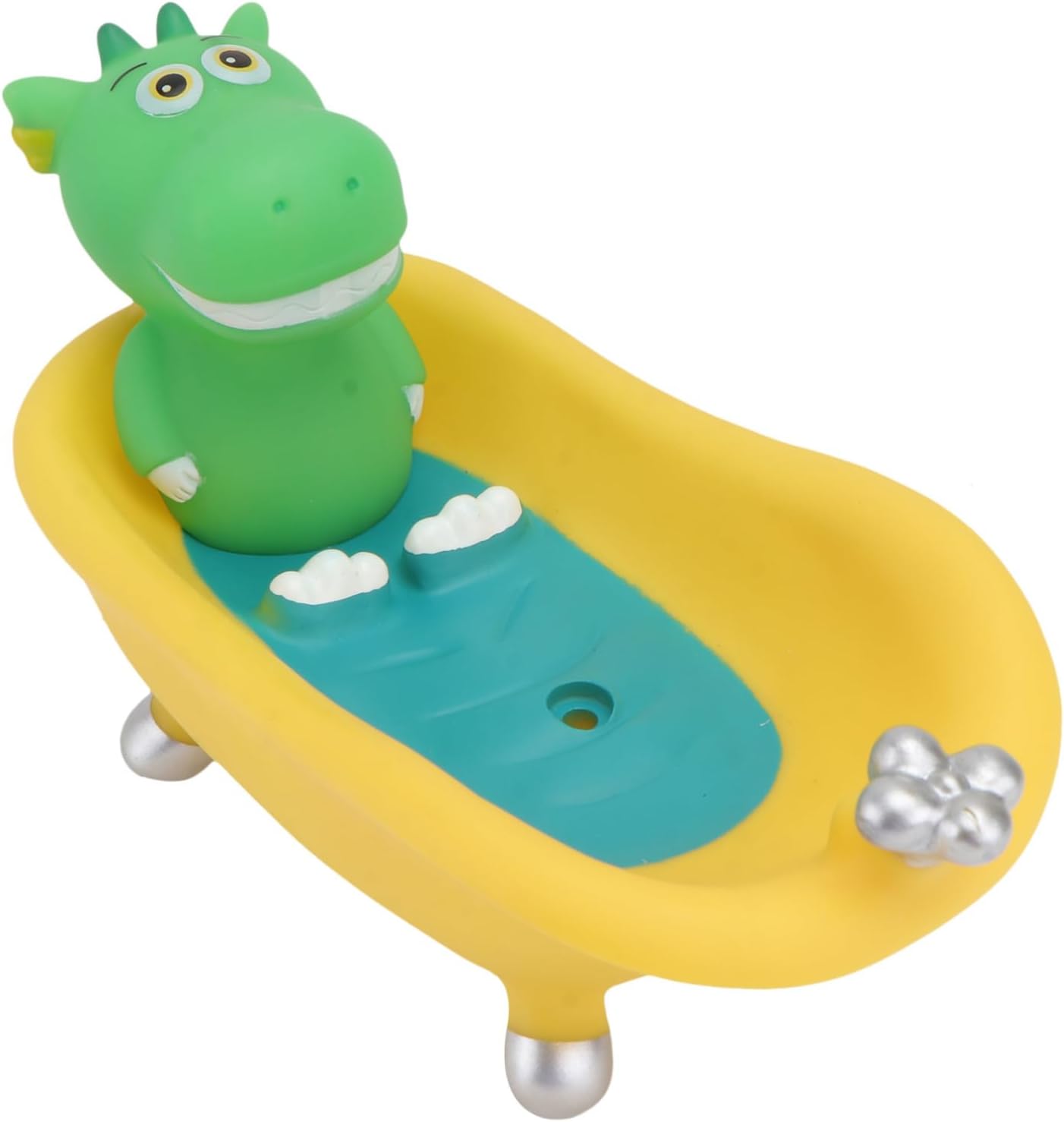 PRETYZOOM Cartoon Dinosaur Soap Holder with Drainage System