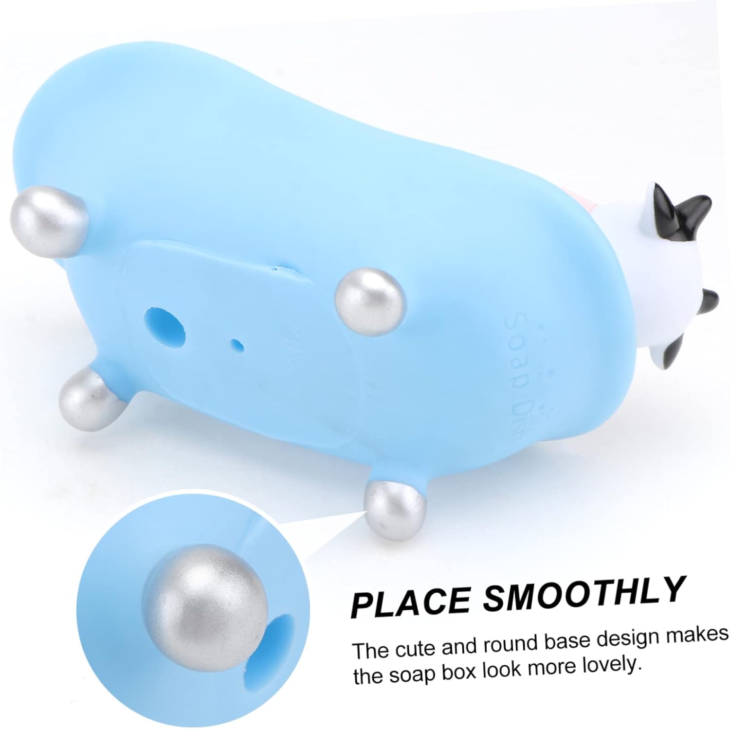Wakauto Cartoon Animal Soap Holder for Bathroom