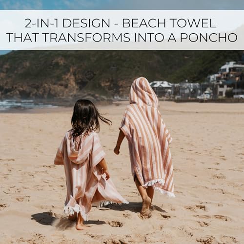 ZICOTO Stylish Hooded Beach Towel for Kids