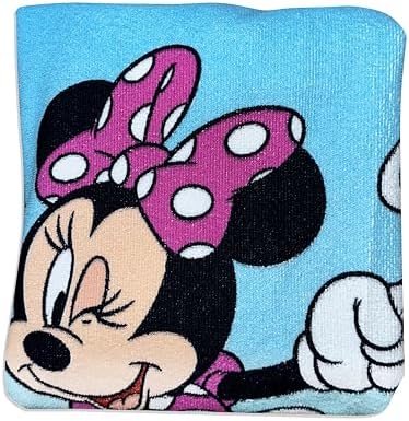 Generic Minnie Mouse Hooded Towel Lets Go Surfin
