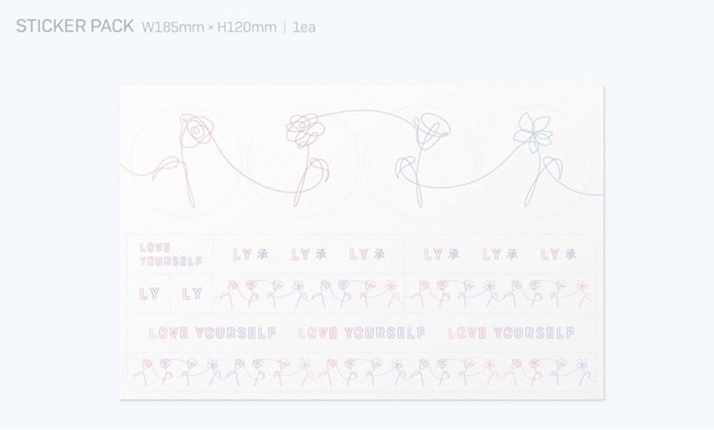 BTS Love Yourself Her Limited Edition Poster