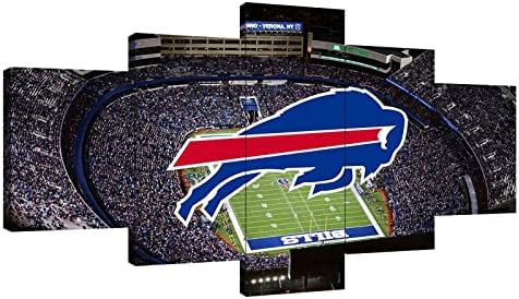 Buffalo Sports Field Bills Wall Art Poster Canvas Print