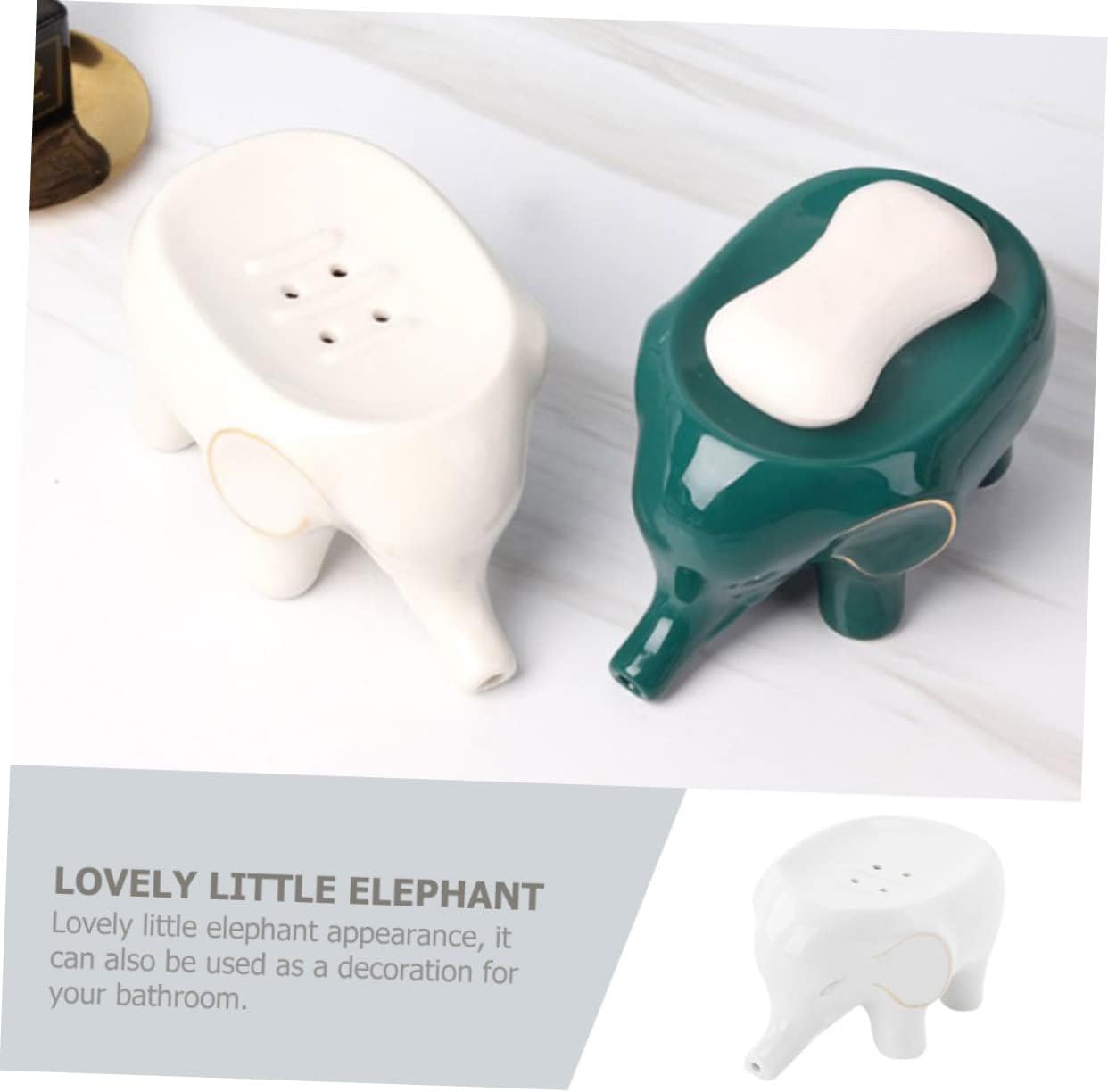 Creative Elephant Soap Holder for Bathroom Decor