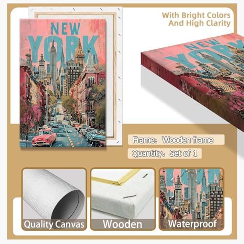 Venice Vintage Travel Poster 12x16in Framed