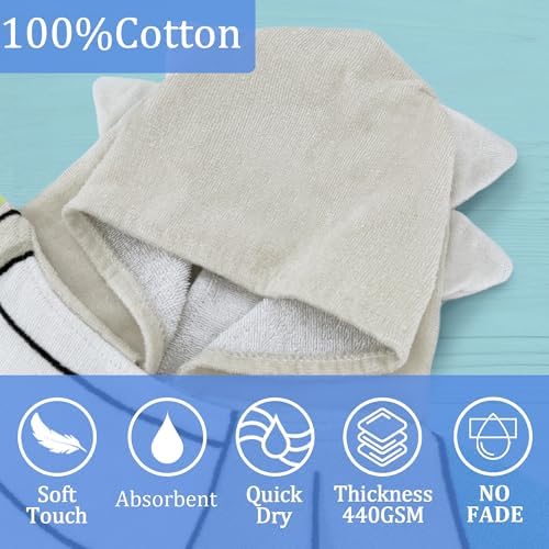 VOOVA MOVAS Toddler Poncho Towel with Hood