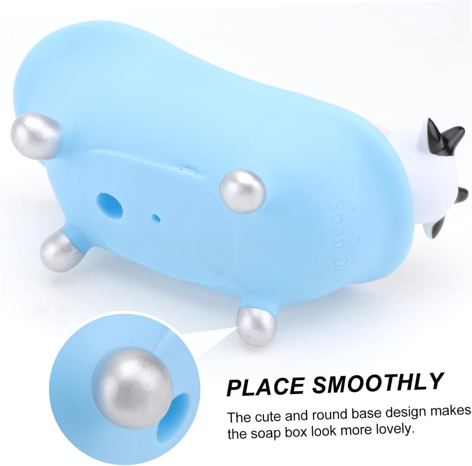 HEALLILY Cartoon Soap Holder Bathroom Soap Dish Animal Soap Case