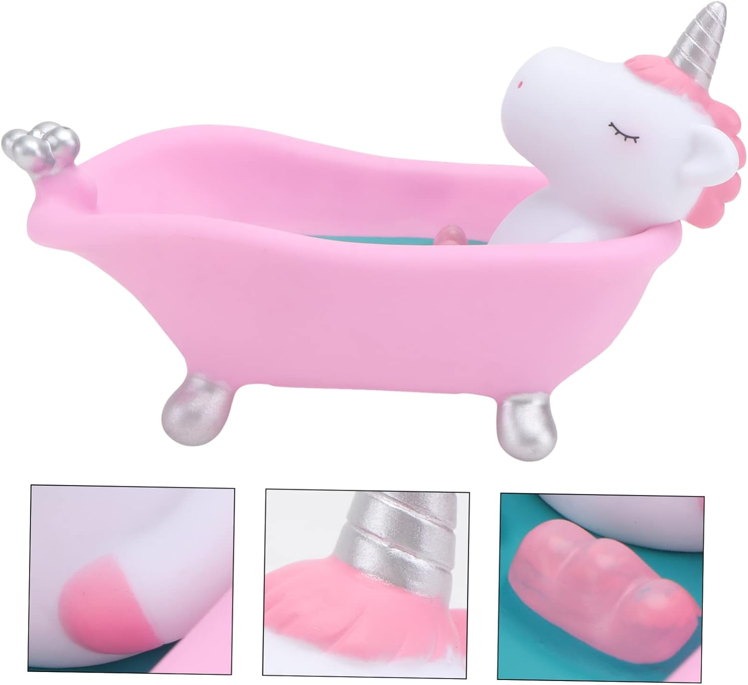 Adorable Unicorn Cartoon Soap Holder for Bathroom