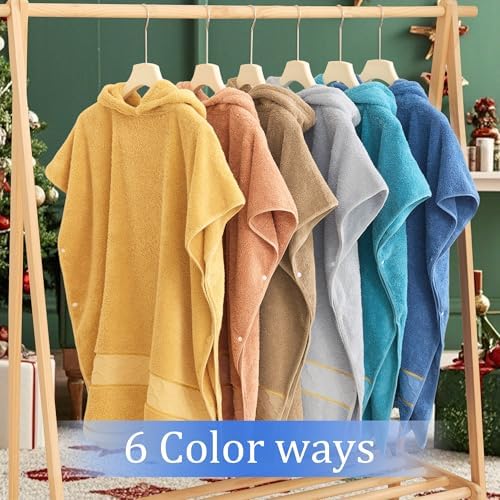 VOOVA MOVAS Thick Hooded Bath Towel for Kids 8-14 Years