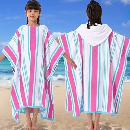 VOOVA MOVAS Hooded Bath Towels for Big Kids 8-16 Years