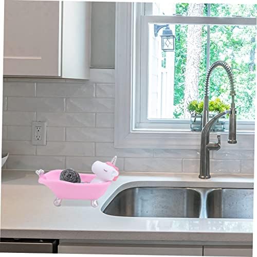 1Pc Adorable Unicorn Soap Holder Cartoon Design