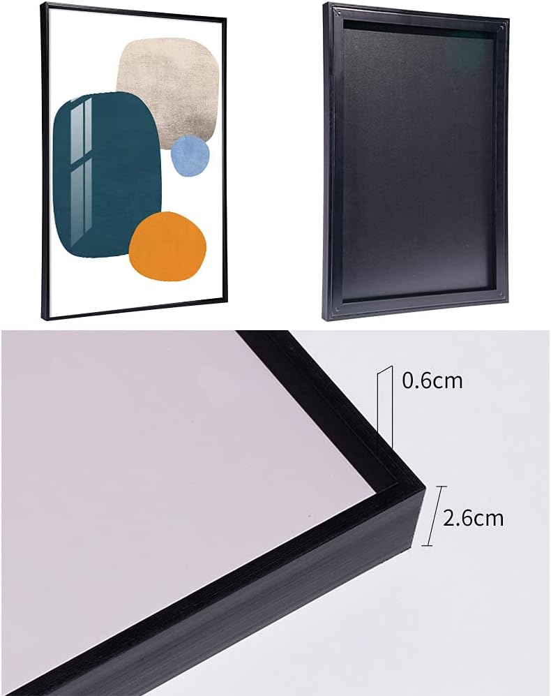 MPLONG 3 Piece Framed Abstract Wall Art Set