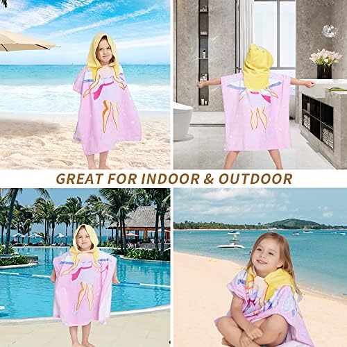 100 Cotton Hooded Towel for Toddlers 2-6 Years