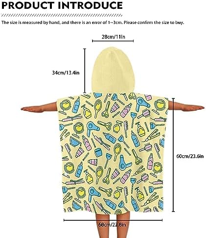 Mintulipy Kids Hooded Bath Towel for Boys Girls