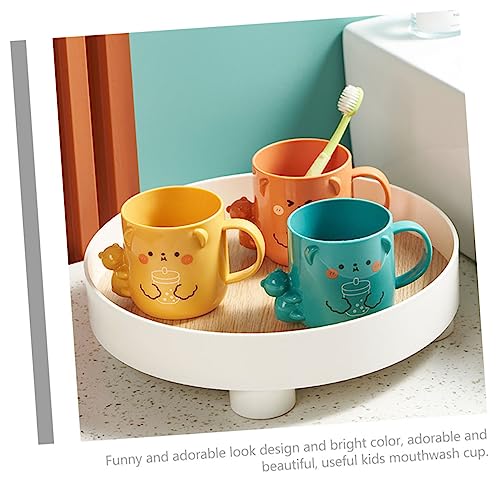 Mobestech Cute Simple Bath Mug for Kids Toothbrush Cup