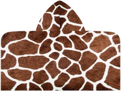 Giraffe Pattern Kids Bath Towel 24x50 Inch