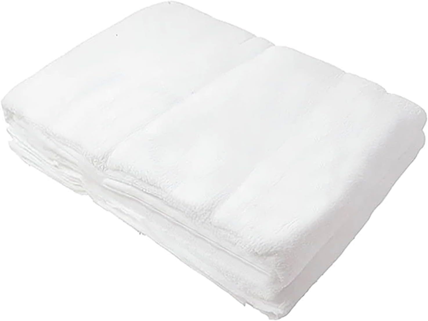 Kids Ihram Towels Set for Boys - 2-Piece White Islamic Towel