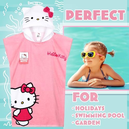 Hello Kitty Hooded Beach Towel for Kids