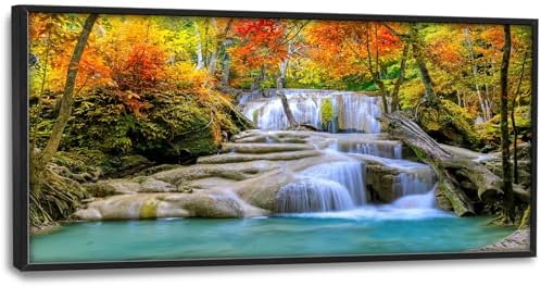 Large Waterfall Wall Art for Living Room