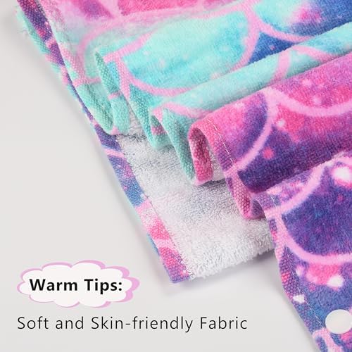 Tirrinia Mermaid Hooded Towel for Kids