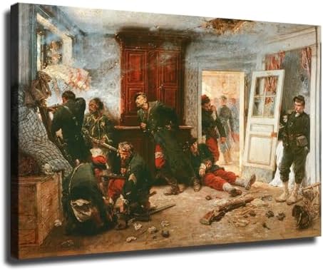 The Last Bullet Poster Canvas Art 20x30inch Unframed