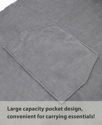 MissShorthair Kids Hooded Towel Poncho