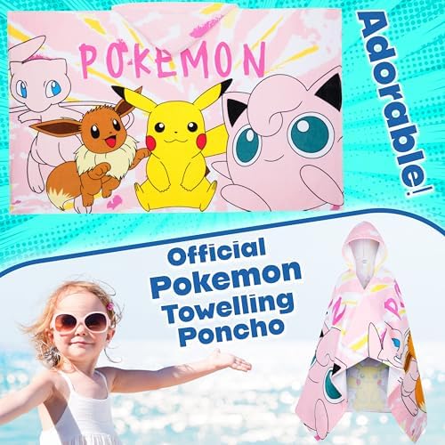 Pokemon Hooded Towel for Kids