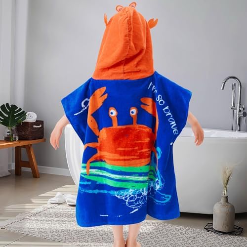 VOOVA MOVAS Toddler Bath Towel with Hood