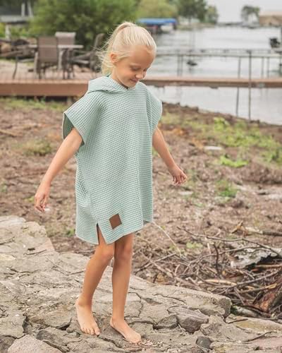 Premium Wearable Hooded Towel Poncho for Kids
