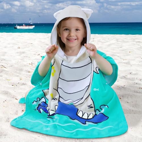 VOOVA MOVAS Toddler Poncho Towel with Hood