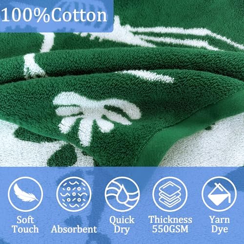 VOOVA MOVAS Dinosaur Hooded Towel for Kids 4-8 Years