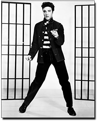 Elvis Presley The King of Rock n Roll Poster Print