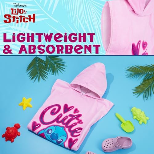 Disney Stitch Hooded Towel for Kids